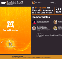 Presentación del libro "5to. Aniversario de la RedLate México"